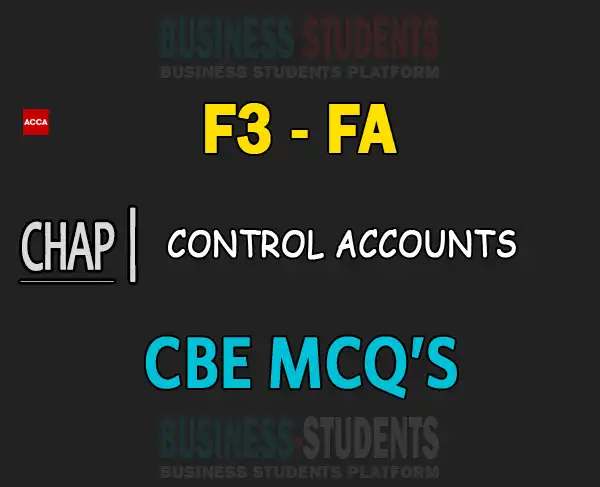 ACCA BPP F3 Chapter-15-Control-accounts