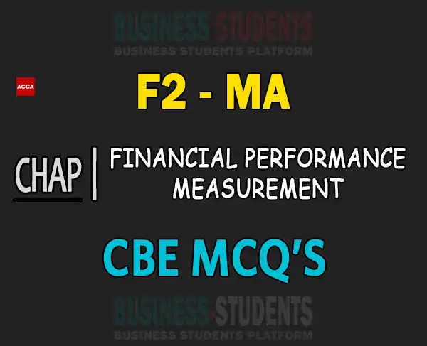 F2 Chapter-16-Financial-performance-measurement